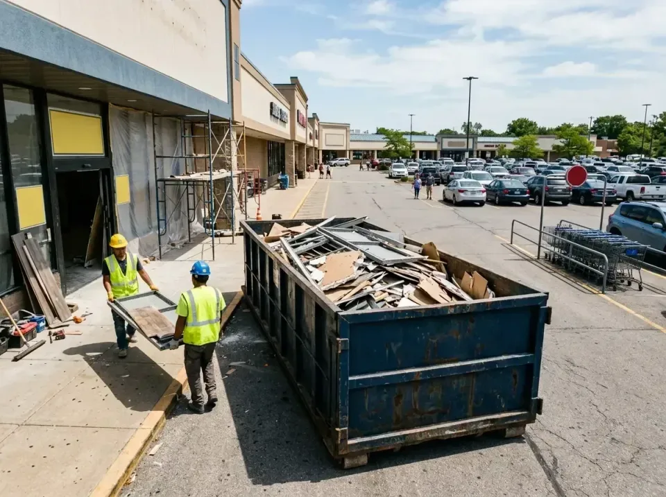 retail-store-renovation-debris-003 — frequently asked questions, Roll-off Dumpster Rentals in Willow Springs, IL
